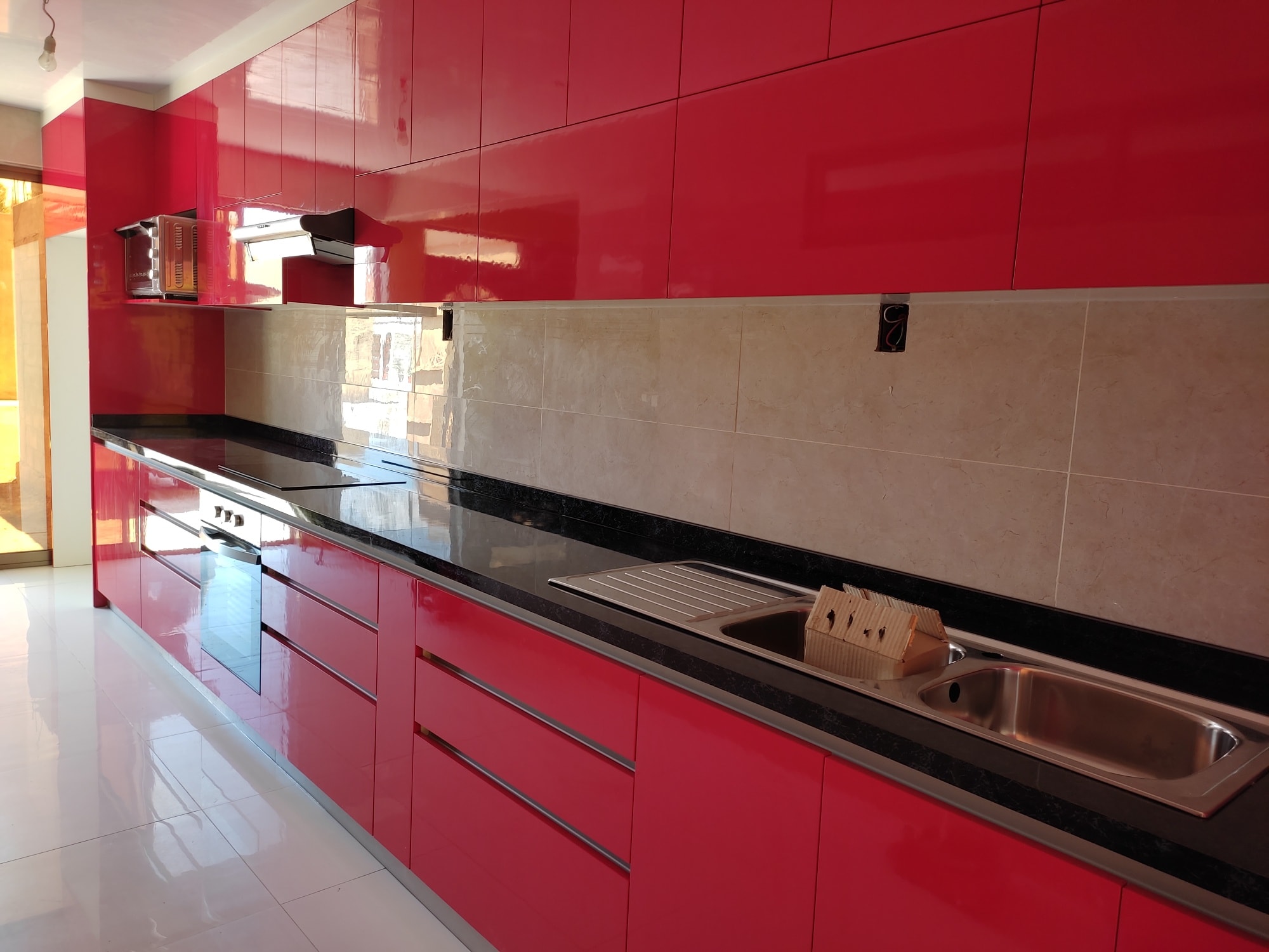 Cocina - Rojo brillo - Formica